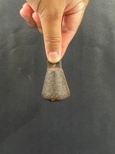 Old Vintage Rare Unique Lamp Shape Miniature Iron Weight Measurement Scale picture