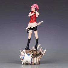 Naruto Haruno Sakura 35cm PVC Action Figure Anime Statue Collection Model Gift picture