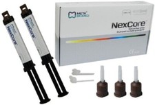 Meta Biomed Nexcore Dual Cured Core-Build Up Composite Resin Cement Dual Syringe picture