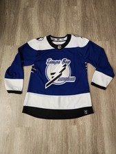 NHL Tampa Bay Lightning Adidas Reverse Retro 1.0 Jersey Size 50 picture