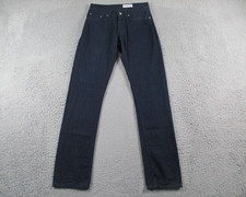 Gustin Jeans Mens Size 30 Slim Blue Selvedge Indigo Superlight 353 Raw Japanese picture