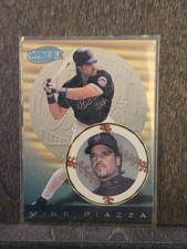 1999 Pacific Invincible Platinum Blue #97 Mike Piazza SP PARALLEL  #D /67 picture
