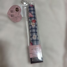 m petit Misako Aoki gingham fan with storage bag, 45cm×23cm picture