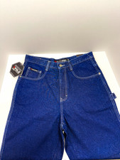 Vintage Y2K Southpole Jeans 34x34 NWT Baggy Carpenter Dark Blue Denim Hip Hop picture