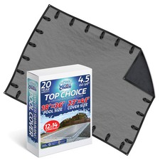PoolCoverChoice Winter Swimming Pool Cover for 18 ft x 36 ft Rectangular Pool picture