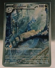 Pokemon Dragonair 181/165 Scarlet Violet 151 Illustration Rare NM picture