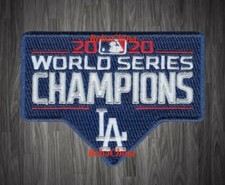 Official 2020 World Series Champions Patch MLB Baseball Jersey Patch LA Dodgers  picture