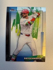 2026 Topps Finest Bryce Harper White Refractor 12/30 #73 Phillies picture
