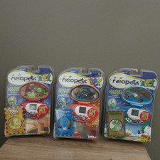 Vtg Tiger 3 Electronics 2003 Neopets Pocket Tonu-krawk-kacheek-New-sealed picture
