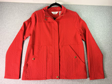 Vintage Le Mode lady Red jacket  Excellent High Quality  Beautiful  Zip Up￼small picture