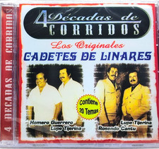 Los Cadetes De Linares – 4 Decadas De Corridos (2008, CD) picture