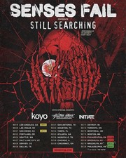 Senses Fail Still Searching Tour 2026 Poster picture