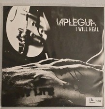 Laplegua I Will Heal 45 Vinyl Single Signed By Andy Combichrist Limited 16/66  picture
