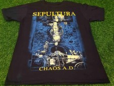 SEPULTURA CHAOS AD Men All size Shirt Gift For Fans T-Shirt picture