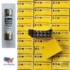 Lot of 10 NEW Bussmann FAST-ACTING Fuse KTK-10, 600Vac, NIB, KTK10, Fast Ship picture