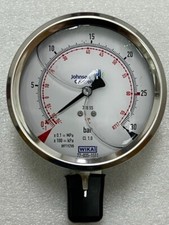 Wika 77-035-1511 Johnson Controls Dia 100mm Face 30 Bar G1/2B Pressure Gauge New picture