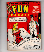 Army & Navy Fun Parade #88, 1958 HARVEY DIGEST COMIC RARE VF or better picture