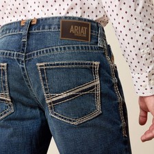 Ariat Men's M4 Relaxed Crawford Boot Cut Jeans 79054 picture