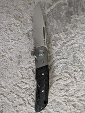MKM Clap Carbon Fiber, Satin M390 by Bob Terzuola knife (MK LS01-CT) picture