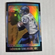 2001 Bowman Chrome Gold Rookie Refractor #190 LaDainian Tomlinson  #/99  picture