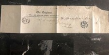 1898 London England Newspaper Wrapper Cover To St Petersburg Russia picture