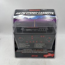 Sparkomatic AM FM Stereo Cassette Radio 3 Band Graphic Equalizer SR37 BP Auto picture