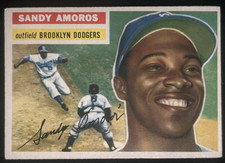 1956 Topps - Sandy Amoros #42 EX/VG picture