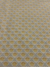 Vintage Laura Ashley Upholstery Fabric English Country Yellow Floral 3.2 Yds 52w picture