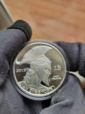 2013 Titan One Bit Coin 1 troy oz. .999 fine silver, uncirculated picture