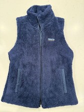 Patagonia Los Gatos Vest Size S Blue Sherpa Fleece Full Zip picture