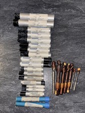 26 pc Lot of WELDON Shank Machinist Drill Bits MANY SIZES NICE Lot LOC AA picture