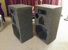 Acoustic NWX-1244 8 Ohm 300 Watt Speakers Floor Standing Speaker Pair picture
