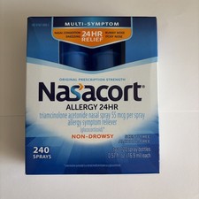 Nasacort 24HR Multi Symptom Allergy Relief 240 Sprays Exp. 1 Year + picture