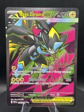 2026 Pokemon Pitch Black Mega Zeraora EX 098/084 Full Art Ultra Rare Holo EN picture