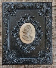 Quarter Plate Union Case with Cameo Insert, Portrait of Distinguished Man picture