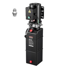 VEVOR Hydraulic Power Unit AC 220-240V 15 Quart Single Acting Hydraulic Unit picture