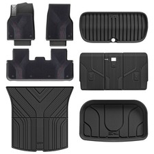 3W  Floor Mats Full Set & Cargo Liners for 2025-2026 Tesla Model Y Juniper TPE picture