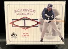 2001 SP Authentic - Cooperstown Calling Tony Gwynn #CC-TG (MEM) picture