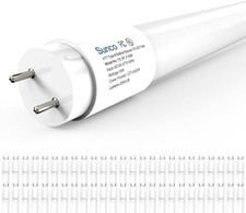 Sunco 50 Pack 4FT LED T8 Bulbs 18W 2200LM 5000K Daylight Ballast Bypass picture