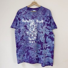 Vintage 1997 Grateful Dead Shirt Dancing Bear Fest New Jersey RARE Tee Shirt XL picture