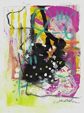 Abstract Art Print Poster - Signed - Portrait Orientation picture