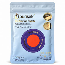 Purisaki Berberine Patch 30 pcs Fucoxanthin Green Tea Vitamin C Exp 12/2027 picture