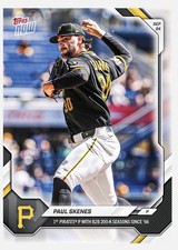 Paul Skenes - 2026 MLB Topps NOW Card 714 *PRESALE* picture