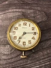 Antique EB Meyrowitz 8 Day Swiss Car Dash Repair Parts Pocket Watch 1910 picture