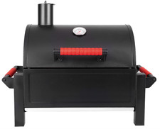 Parrilla de Carbón Portátil con 354 in² y Rejillas de Hierro Fundido. Nuevo picture