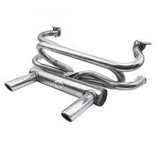 Empi Stainless 1-3/8 Inch 2 Tip Exhaust System for VW Beetle - 00-3761-0 picture