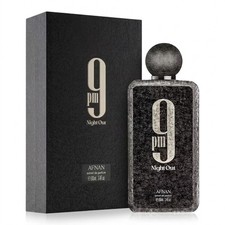 Afnan 9PM Night Out Extrait De Parfum 3.4 oz / 100 ml For Men - New In Box picture