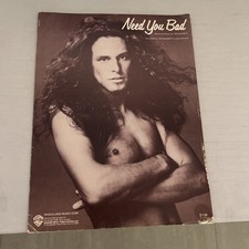 TED NUGENT Need You Bad SHEET MUSIC 1979 picture
