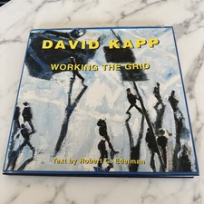 Art Profile: Working the Grid : Paintings, 1980-2000 by David C. Kapp  'SIGNED' picture