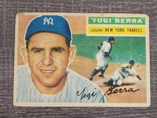 1956 Topps Yogi Berra #110 New York Yankees Poor Condition picture
